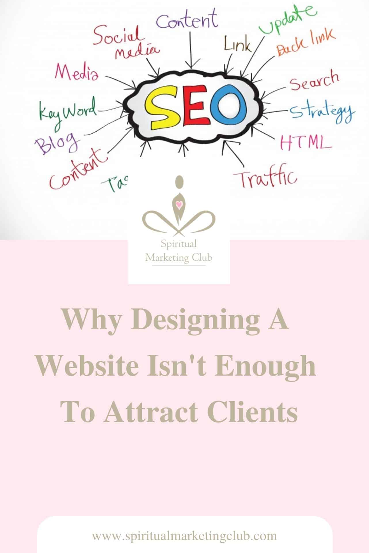designing a website for your spiritual business
