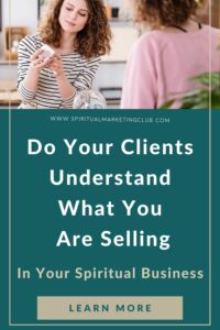 spiritual selling to your ideal clients