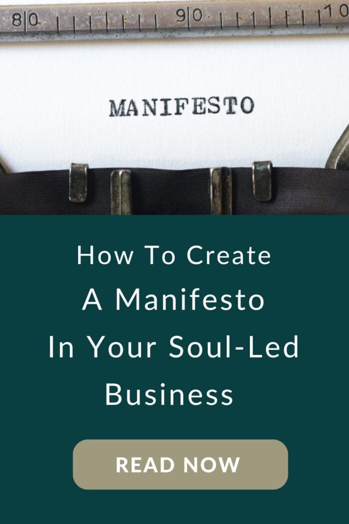 How To Create A Manifesto For Your Business 1 Creating A Manifesto For Your Soul-Led Business