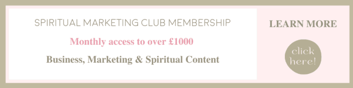 Spiritual Marketing Club Membership for healers spiritual coaches