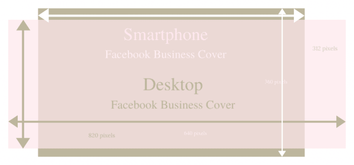 facebook cover design template for desktop and mobile