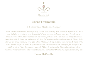 Client testimonial louise mcconville 1