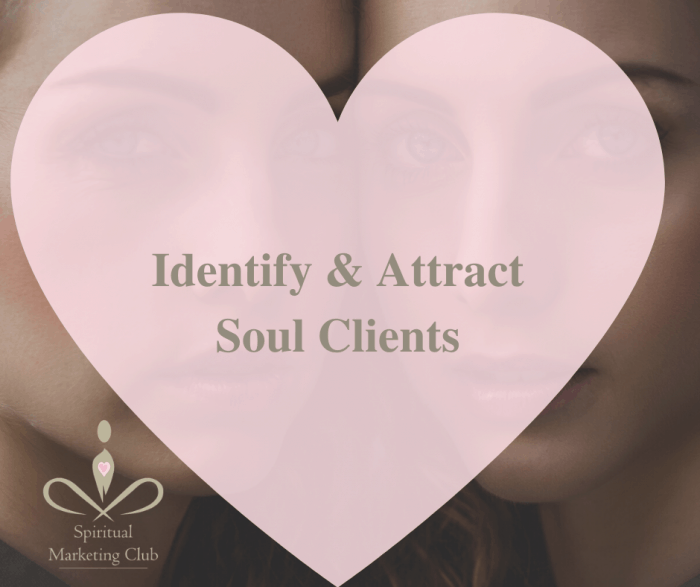 identify attract soul clients