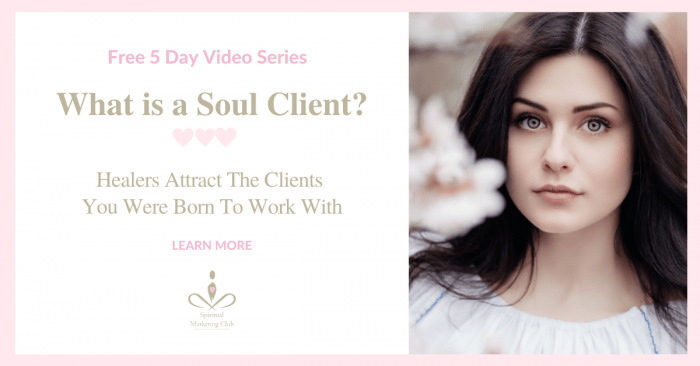 what is a soul client vide course spiritual marketing for healers spiritual marketing club