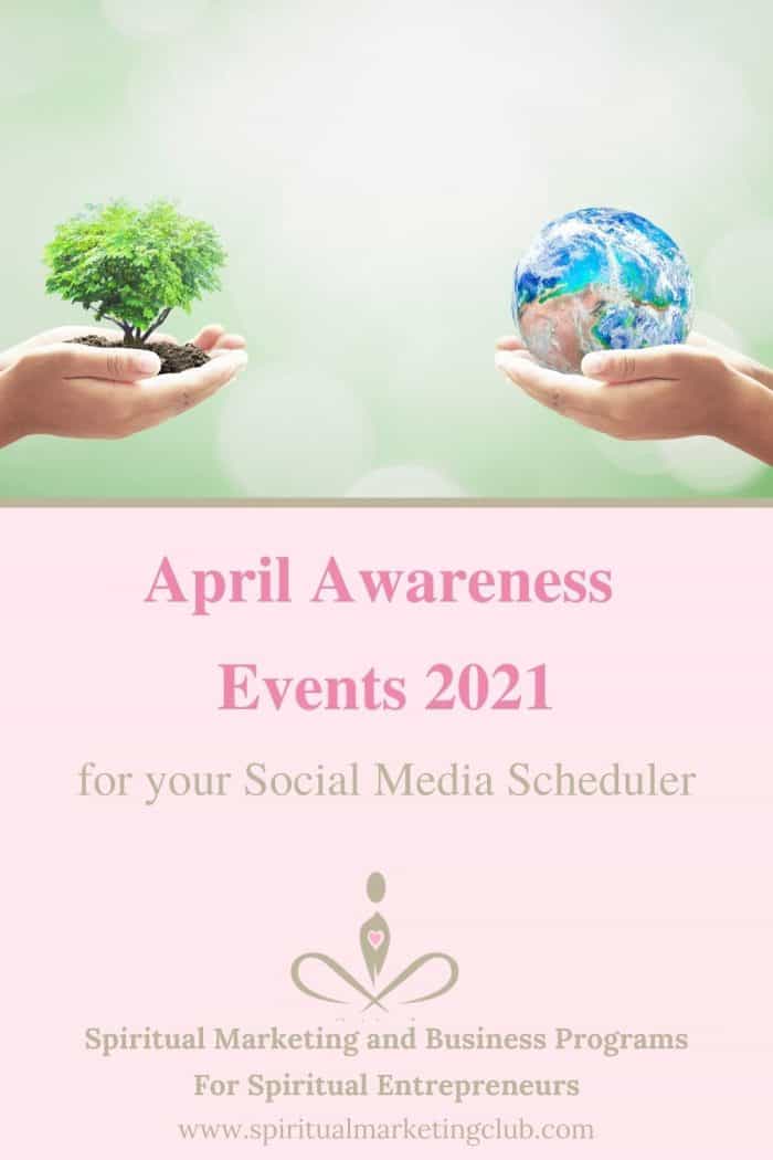 April Awareness Events 2021