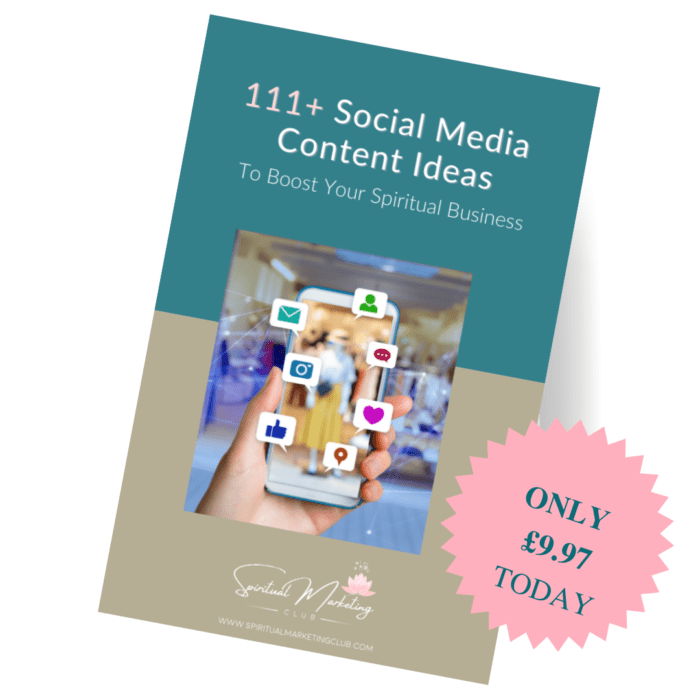 Social Media Content For Healers, Spiritual Coaches