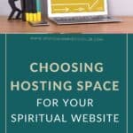 Spiritual Website Hosting Space