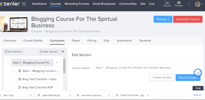 online course blogging course for spiritual coaches