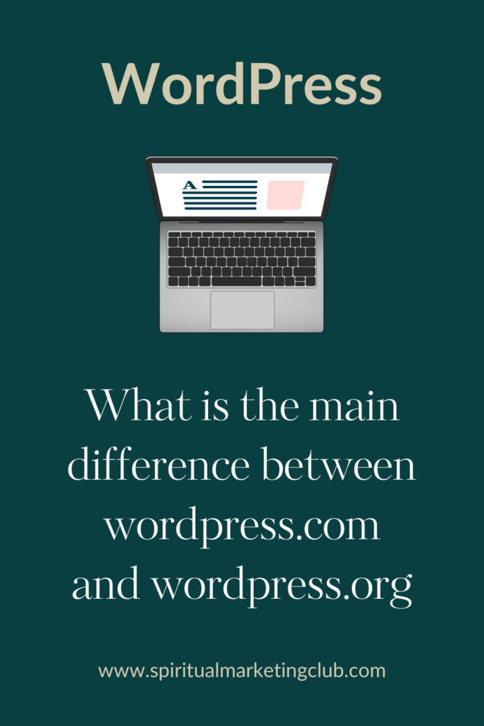 Wordpress - what is the main difference between  wordpress.com and wordpress.org