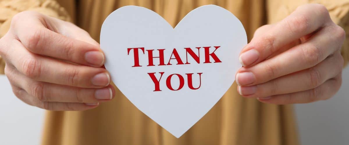 Energy Of Gratitude in Business especially a heart-based business