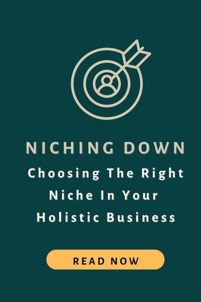 Niching Down - Choosing The Right Niche In Business