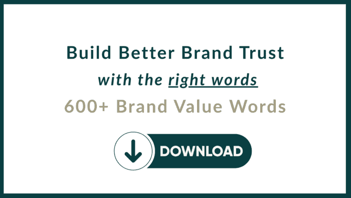 Create Brand Trust With The Right Brand Words 1 Build Better Brand Trust With The Right Words